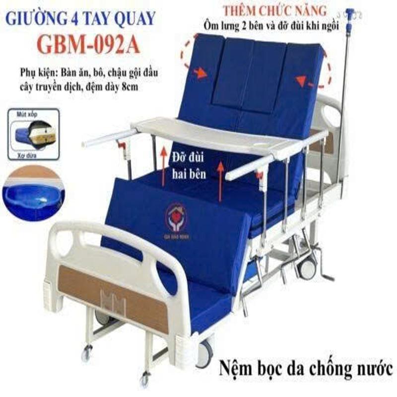 Giường bênh đa năng 4 tay quay GBM-092A
